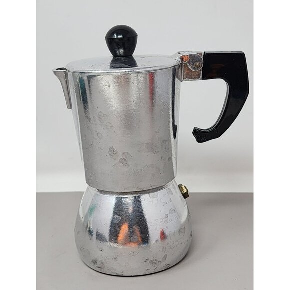 Italian Expresso Stove Top Coffee Maker Retro Kitchen‎ Serving Camping - Picture 3 of 13